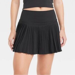 NWT Black Pleated Women's Skirt Medium Black